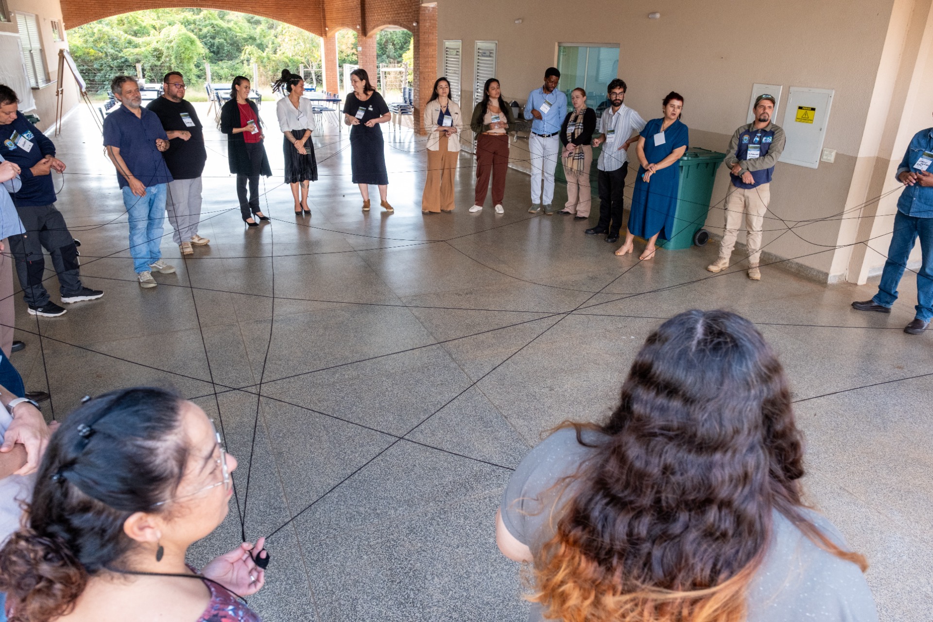 Dinâmica com os participantes que compartilharam suas visões de longo prazo para o Pantanal